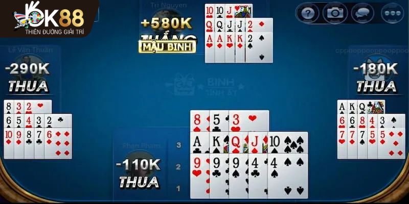 Hướng dẫn cách chơi mậu binh OK88